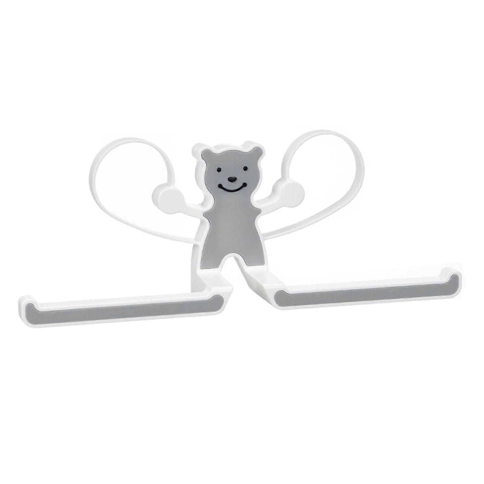 Storage Hook Rack Multipurpose Strong Bearing Capacity Waterproof Punch Free Towel Rack Holder For Home Blue