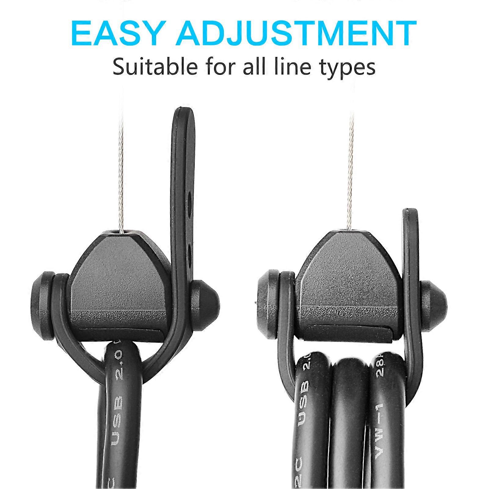 VR Cable Management Retractable Ceiling Pulley System Compatible for HTC Vive/Rift S/Oculus Quest2 VR Accessories