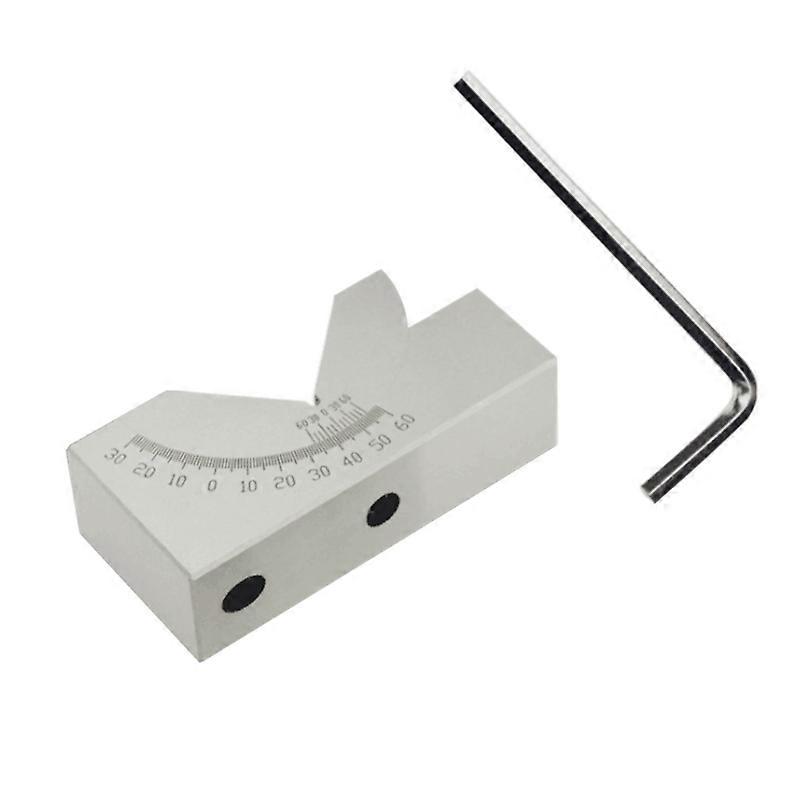 Adjustable KP30 Angle Gauge Debugge Process Slopes High Speed Steel for Planer