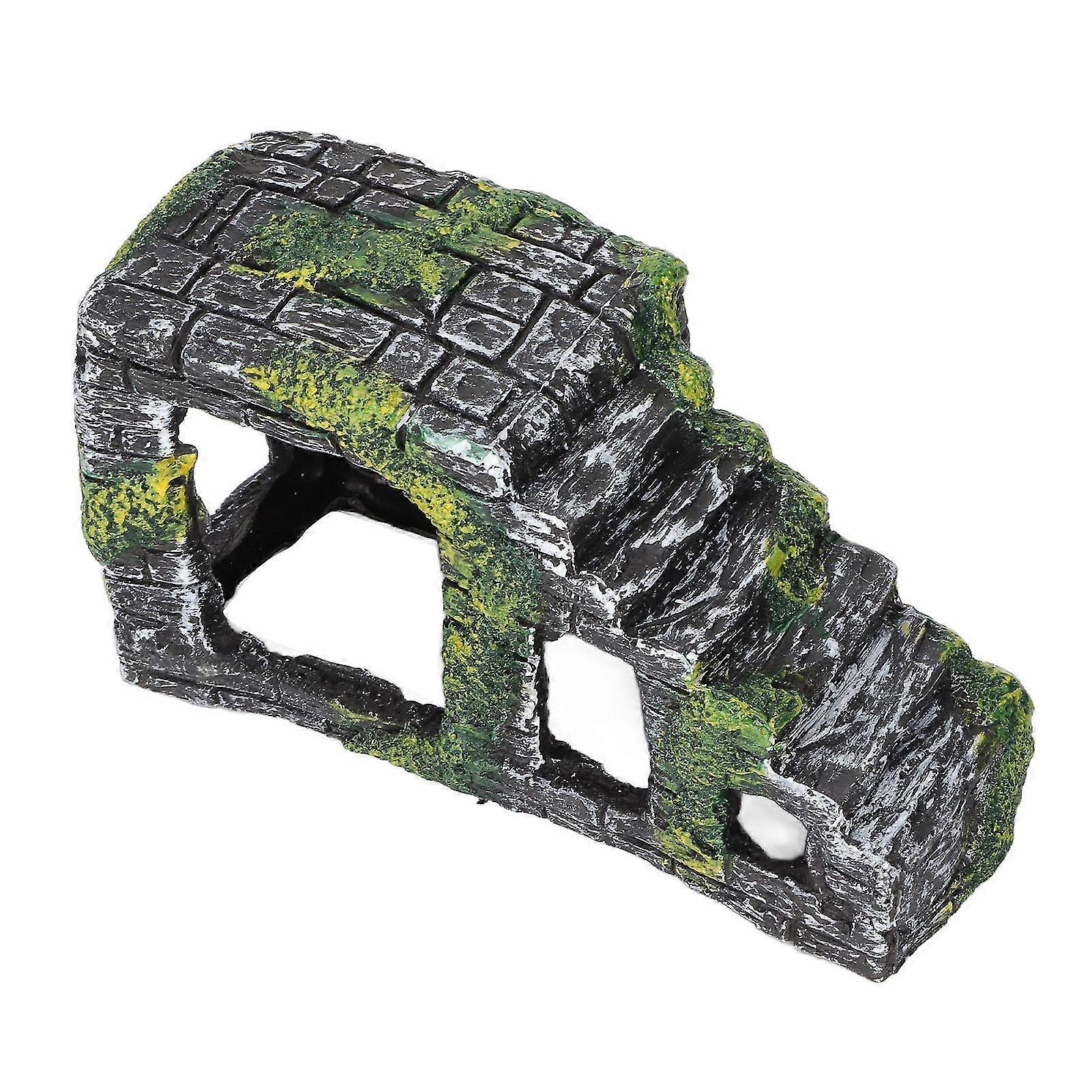 Artificial Resin Basking Platform for Terrarium - Ideal for Lizards Frogs Snakes and Geckos