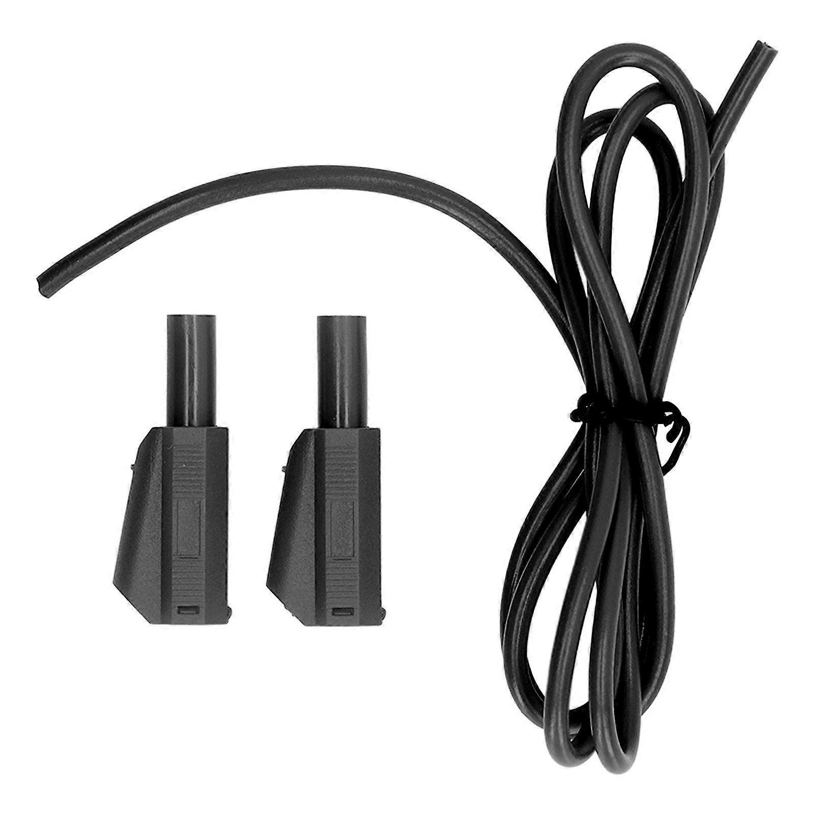 J.70021 Banana Plug in Test Line Banana Plug Electrical Test Kit for Electrical Projects Voltage Tester 32A/1000VBlack