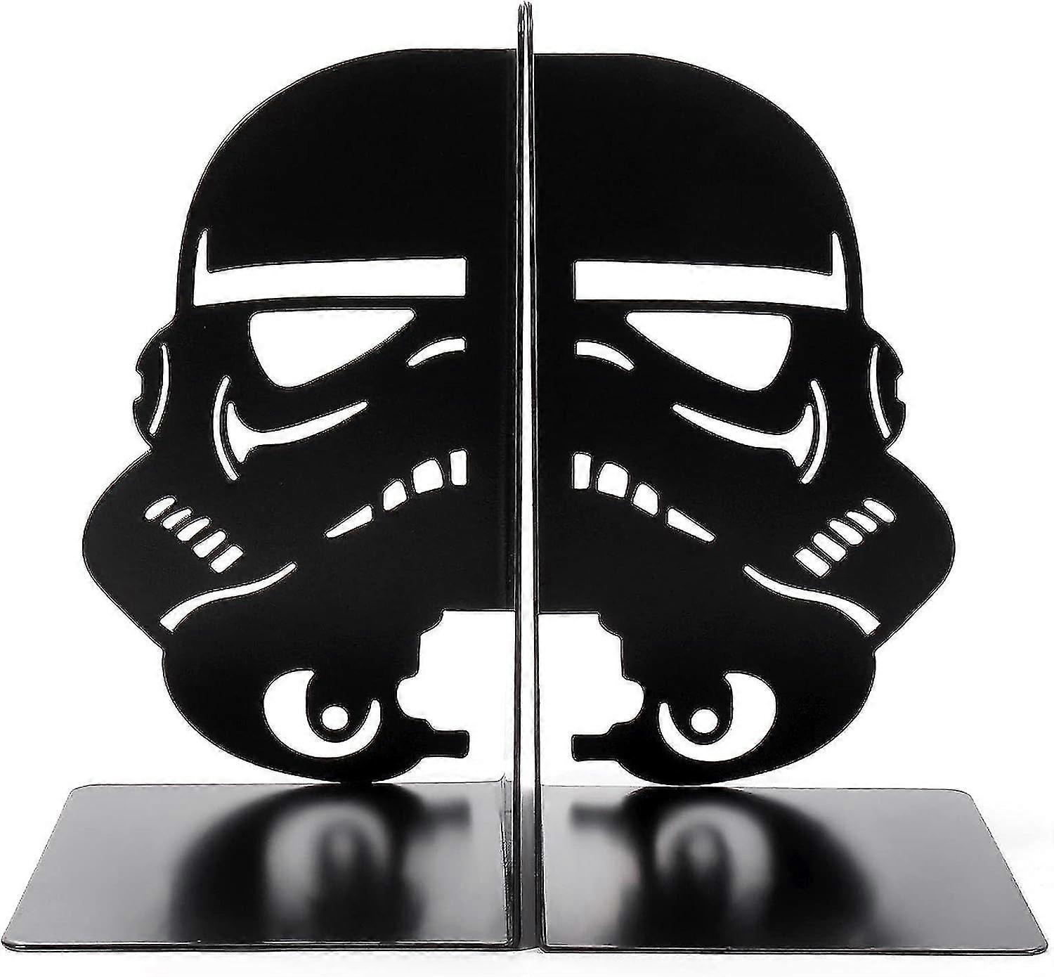 Bookshelf, Black Metal Mask Bookshelf, For Home Bookshelf Decoration, Heavy Duty Bookshelf