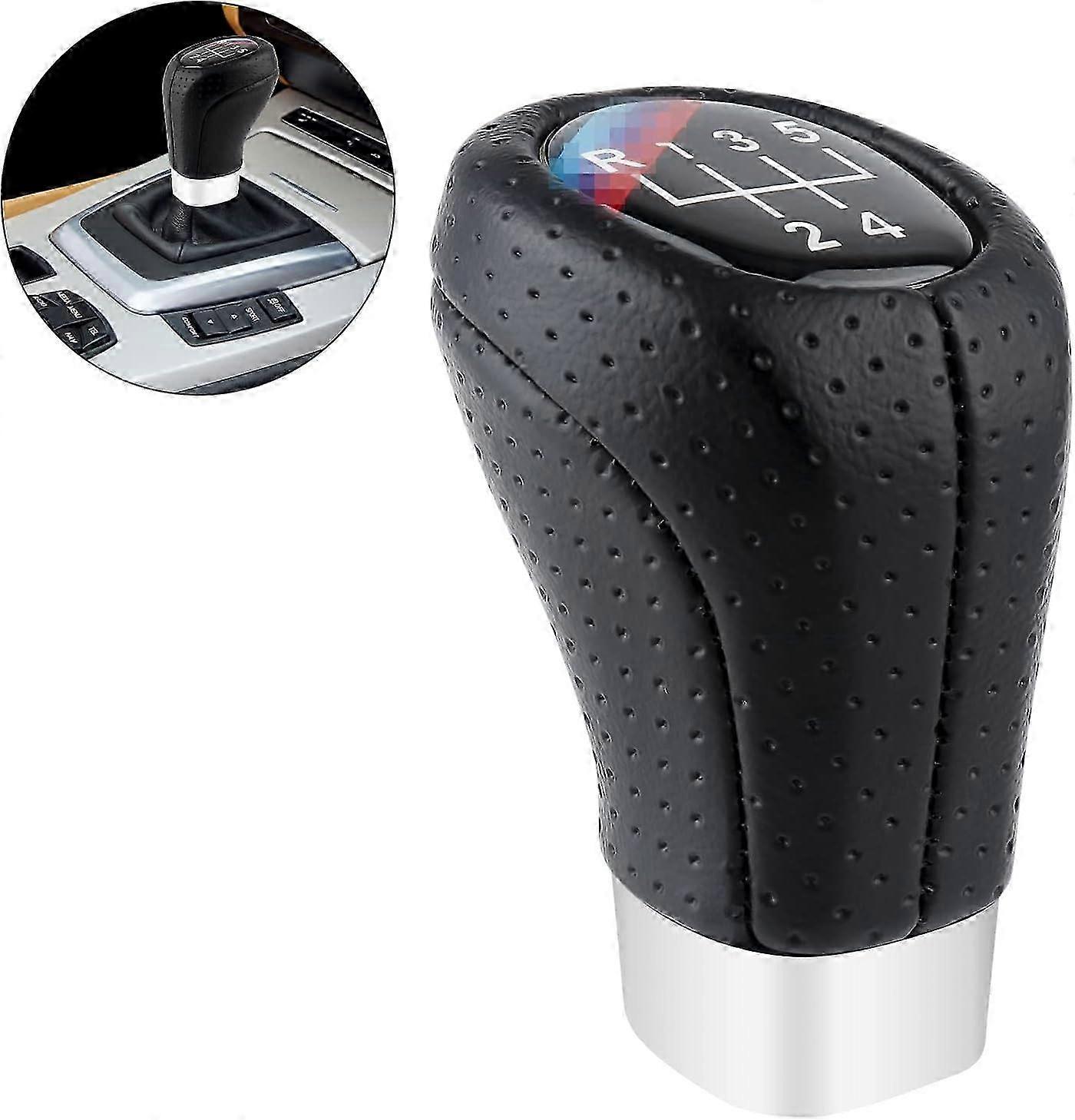 5 Speed Gear Shift Knob for BMW E34 E36 E38 E39 E46 E53 E60 E61 E63 E64 E83 E90 E91 E92 E93 3 Seri