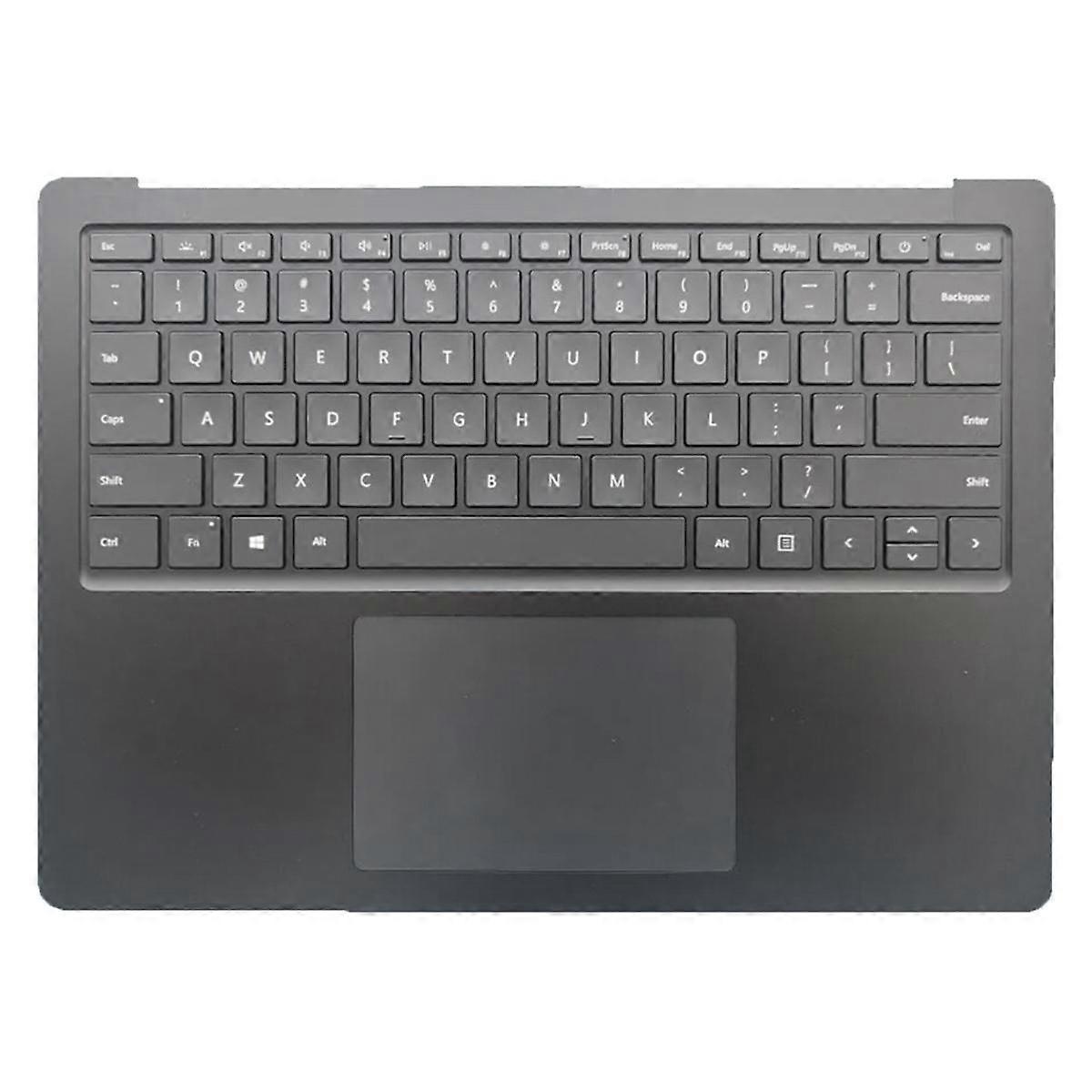 Laptop Keyboard for Laptop3/4/5 13.5 Inch 1951 Replacement Palmrest Keyboard Touchpad Black