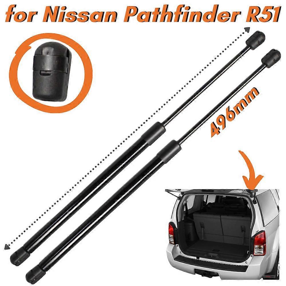 Qty(2) Trunk Struts for Nissan Pathfinder R51 2005-2012 Car Rear Tailgate Boot Gas Spring Damper