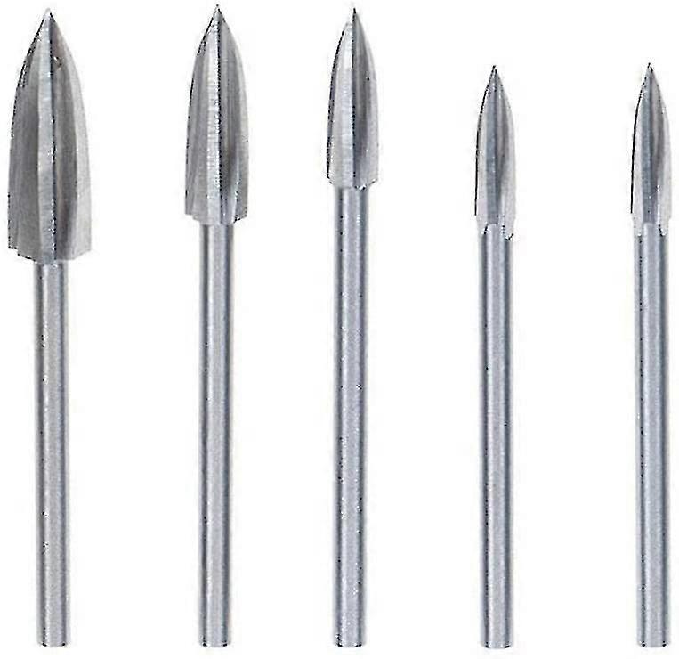 5 Pieces Milling Cutter Carving Tools
