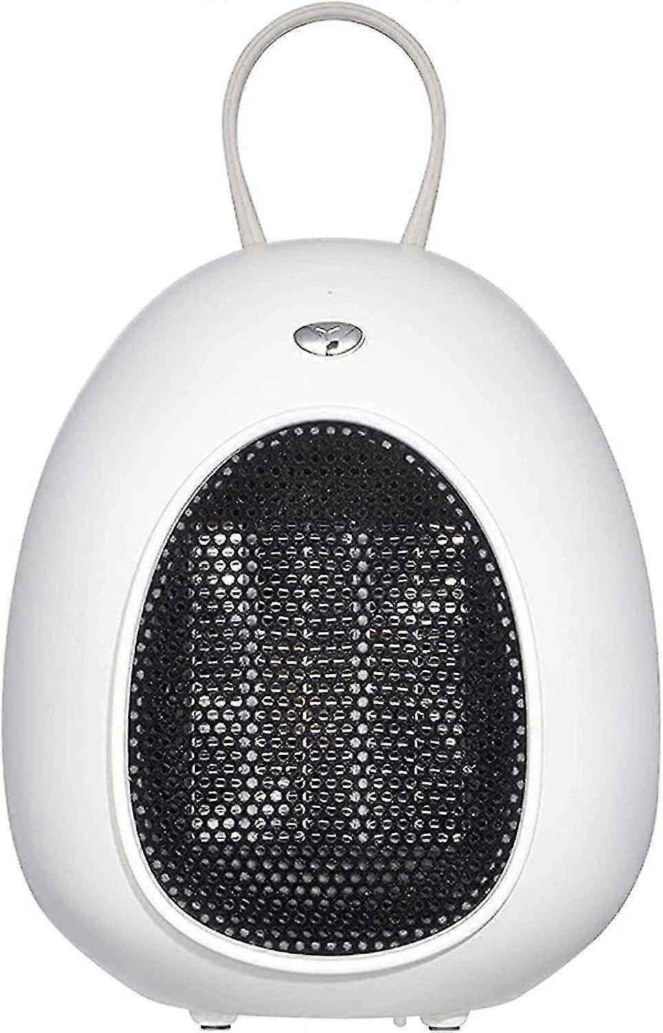 Riscaldatore elettrico silenzioso riscaldatore del ventilatore Riscaldatore del ventilatore Piccolo elettrodomestico Inverno Desktop Radiatore domestico 220v Riscaldatori, bianco