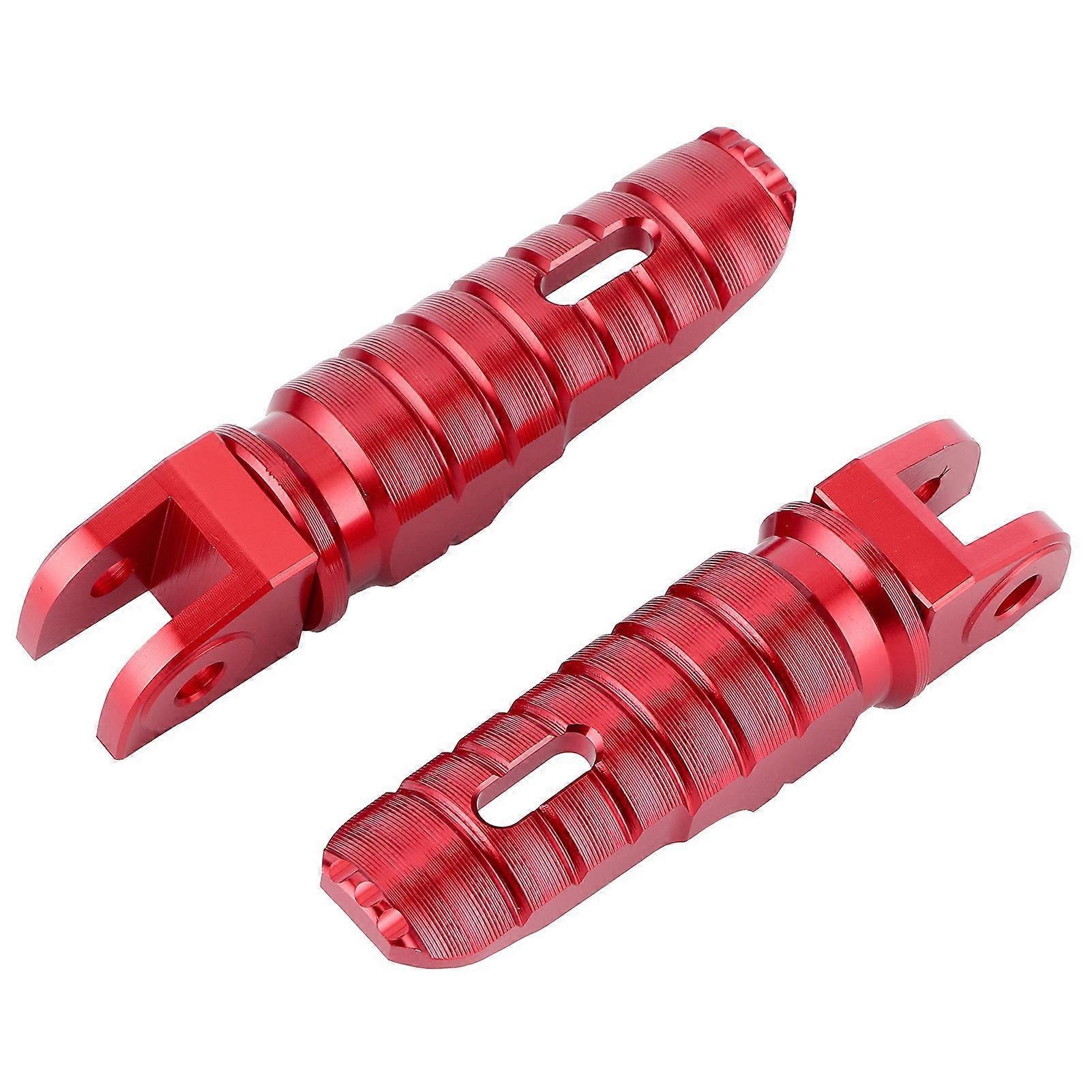 2pcs repose-pieds arrière repose-pieds remplacement en alliage d’aluminium FP ?256 ? Set pour DUCATI 1098/1198Red