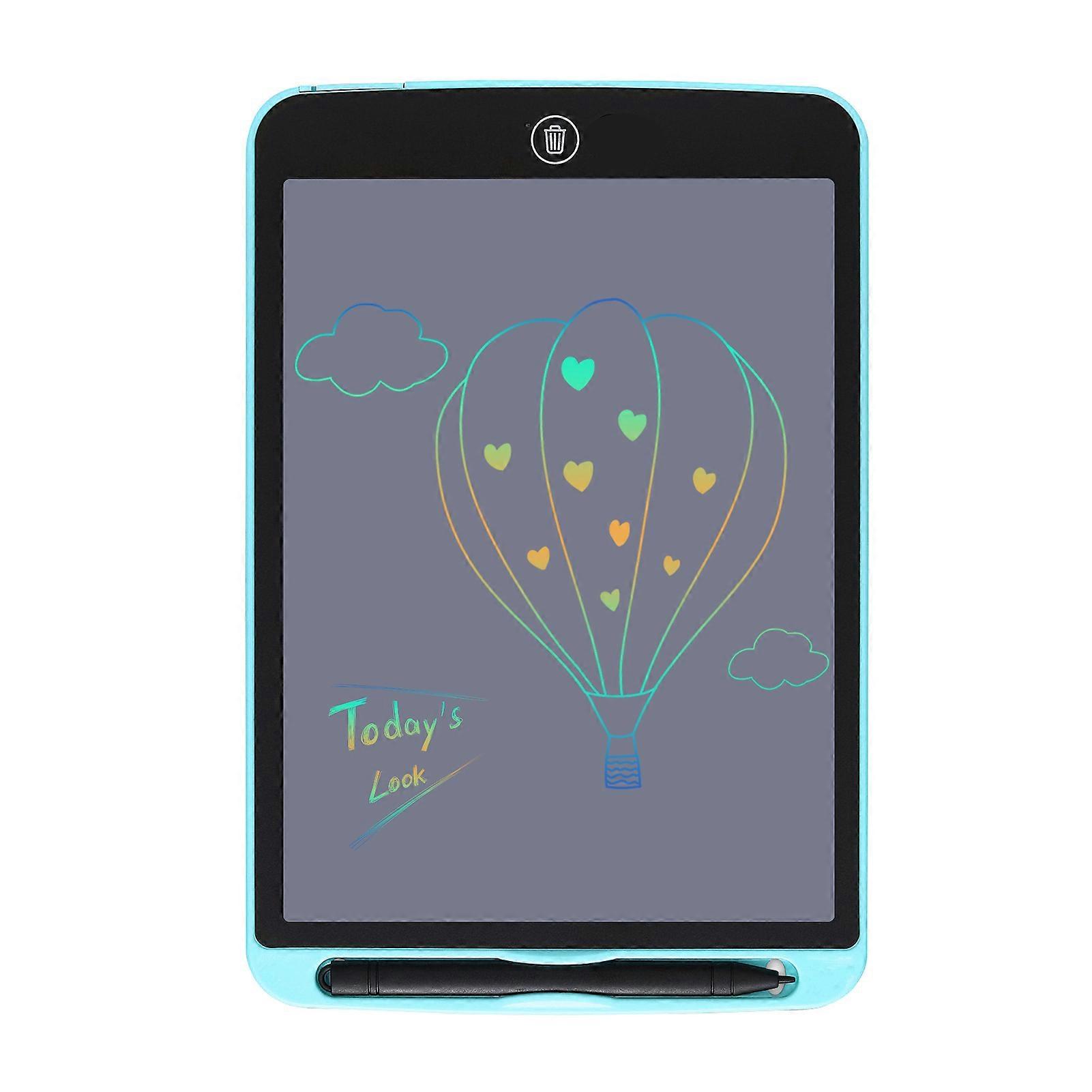 10.5 Inch LCD Writing Tablet Electronic Digital Drawing Board Erasable Writing Pad Color Screen One-Click Erase with Lock Button Gift for Children Adu