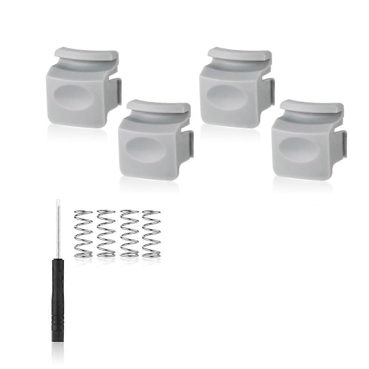 4pcs Replacement Button for FreeSip 24oz 32oz, Water Bottle Lid Mouth Push Button Switch Replacement Parts