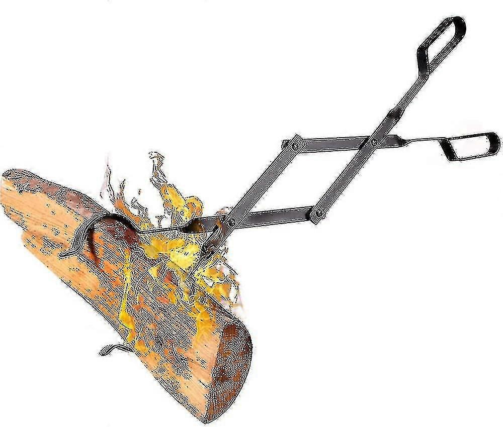 Eldtång Kraftig eldstad Timmertång inomhus