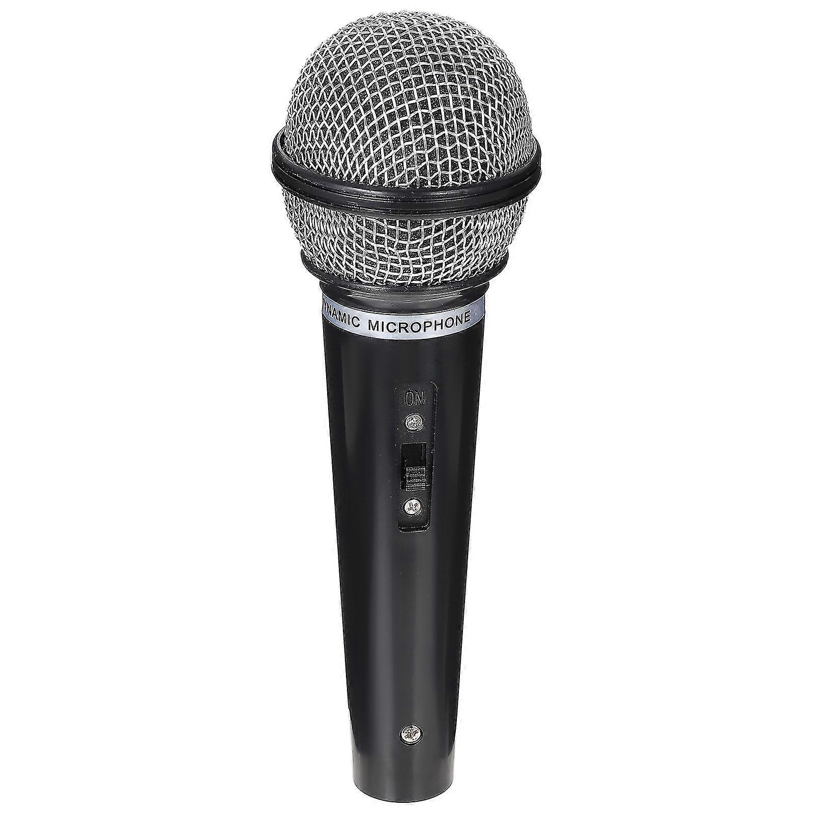 1pc Simulated Microph Simulated Mic Fake Mic Plaything ()
