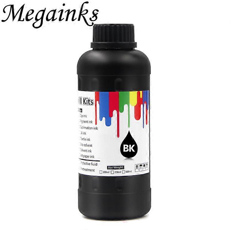 High-end 500ML Soft UV Ink For Epson DX5 DX7 TX800 LED UV Ink for Epson DX5 DX7 TX800 Printhead For Epson Flatbed Inkjet Printer