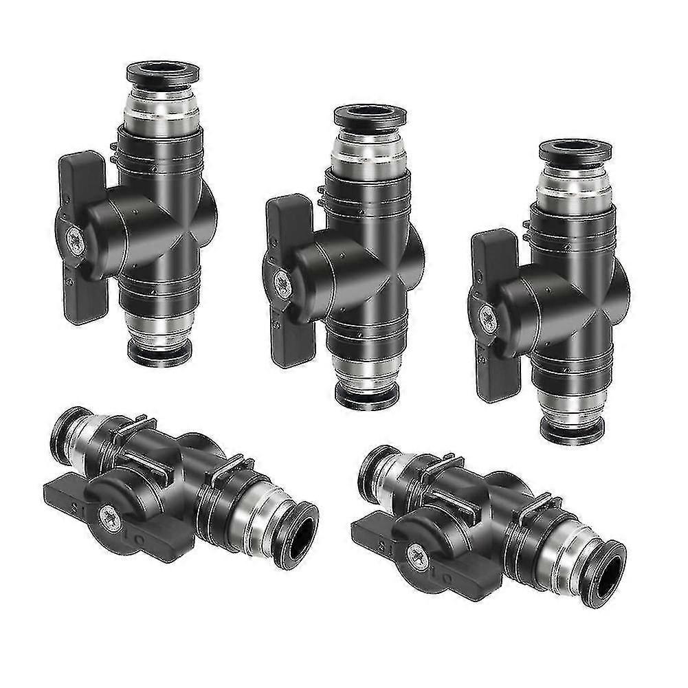Pneumatic Connector Air Pipe Quick Buc8 Pipe Hose Switch Valve (8mm)