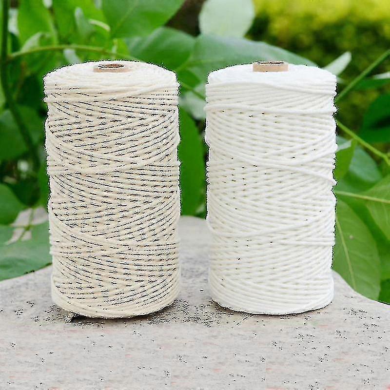 3mm Macrame Cotton Cords Natural Macrame Ropes Macrame Craft Cords
