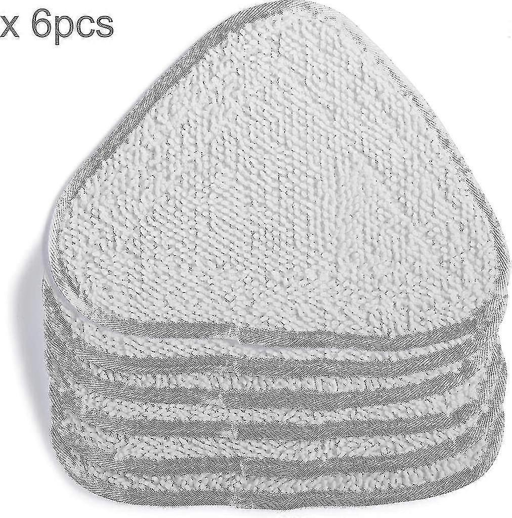 Vileda 100 Compatible 6 Pack Microfiber Steam Mop Pads Replacement