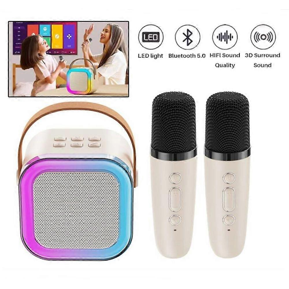 K12 draagbare draadloze Bluetooth-microfoonluidspreker voor KTV