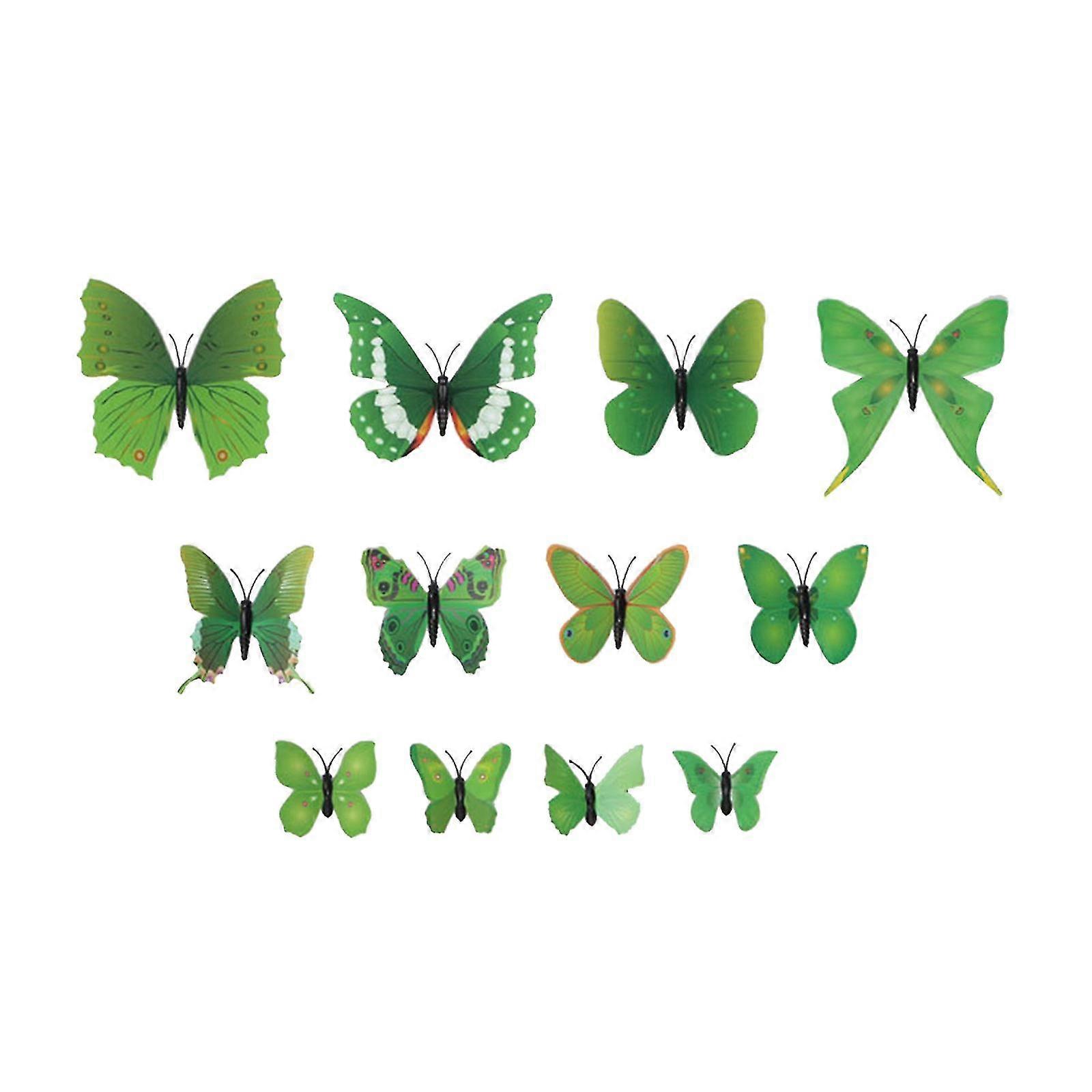 Single Layer Simulation Butterfly Color Plastic Butterfly Three-dimensional