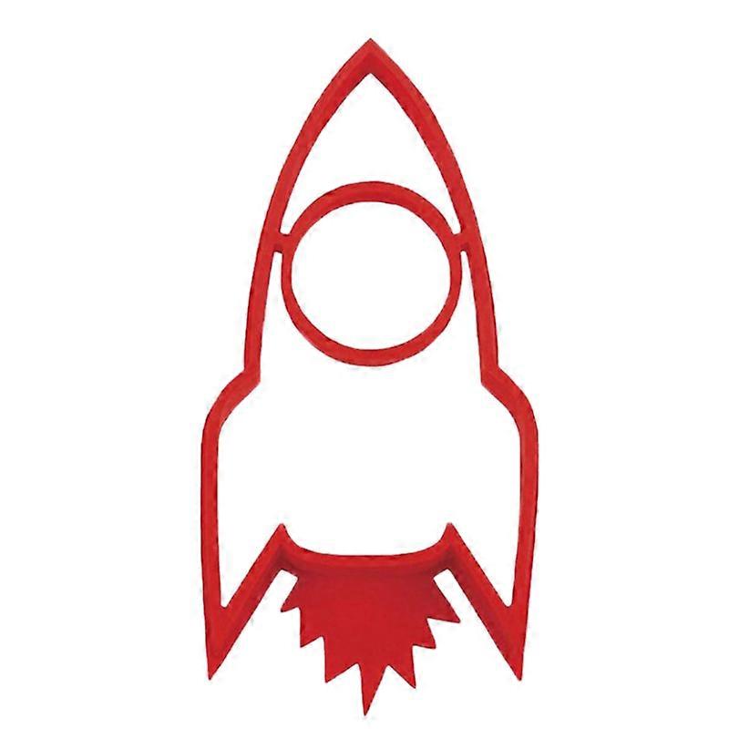 Rocket Shape Silicone Fry Egg Frame Cake Pancake Mold Ring Kitchen Baking Tool KAESI