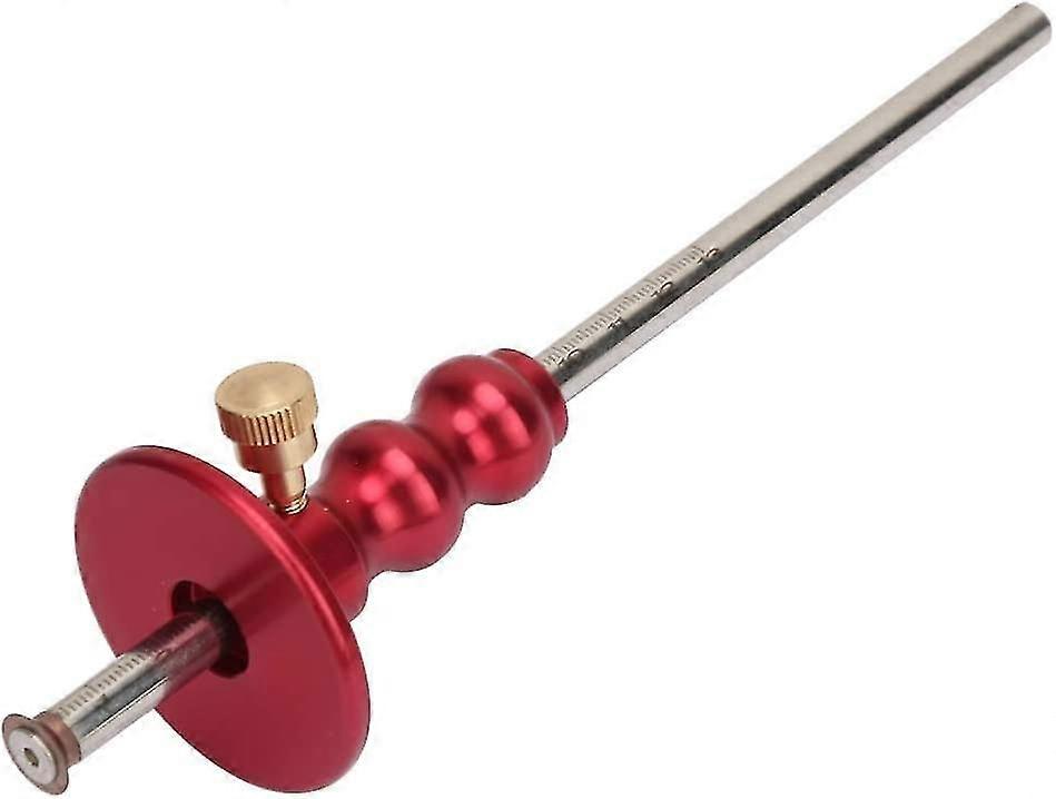 Wood Marking Gauge - Wood Scribe Mortise Gauge Tool, Wood Wheel Marking (red)