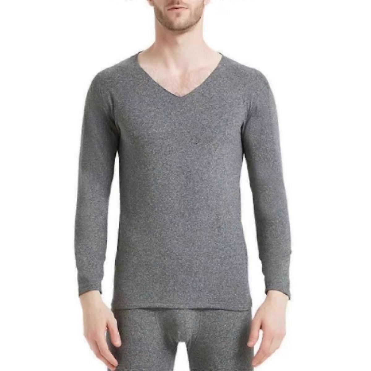 Men Moisture-absorbing Heat-generating Solid Casual Warm Leggings