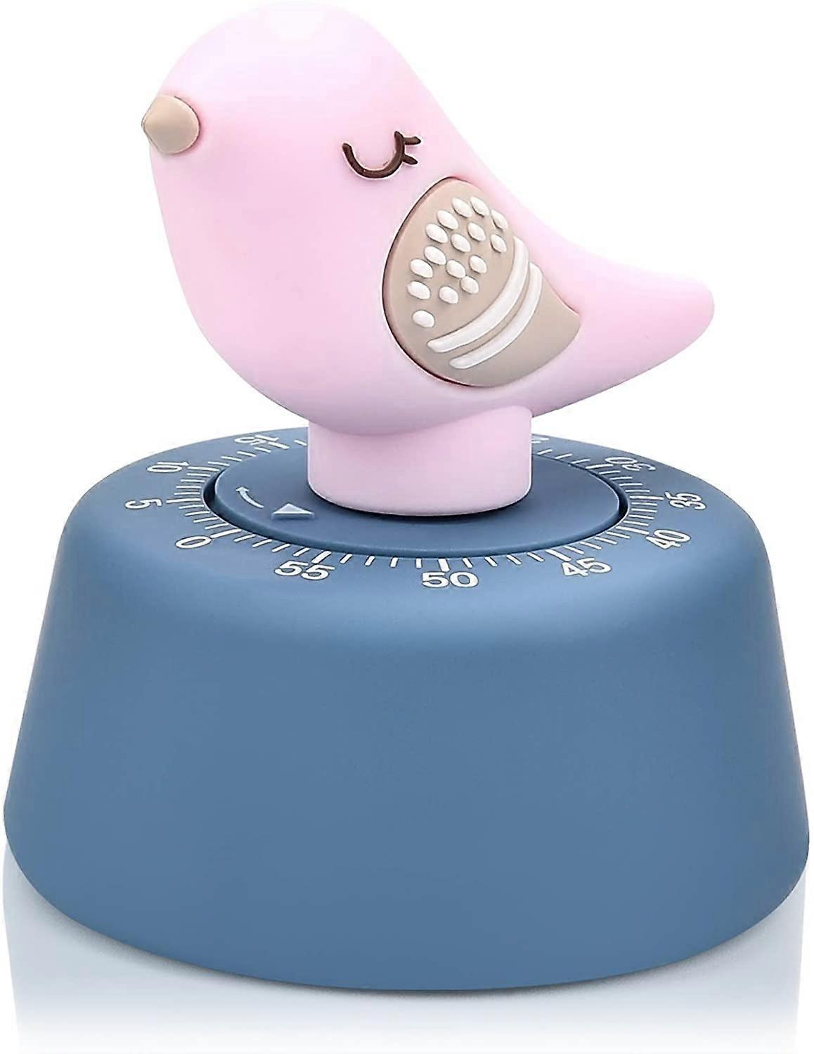 Kitchen Timer Craft Mechanical Wind Up 60 Minutes Timer Cute Animals Time Timer for Kids Manage