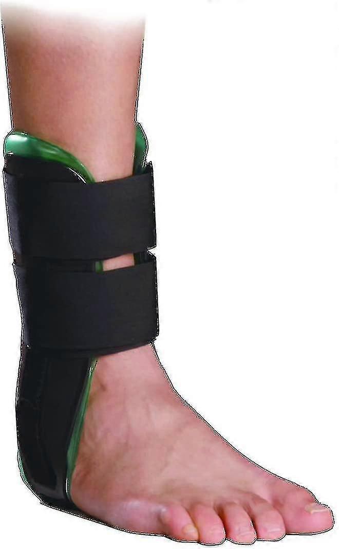Air Gel Ankle Brace - Stirrup Ankle Splint - Adjustable Rigid Stabilizer For Sprains, Strains, Post-op Cast Support And Injury