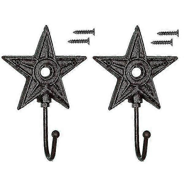 Vintage Architectural Star Coat Hook