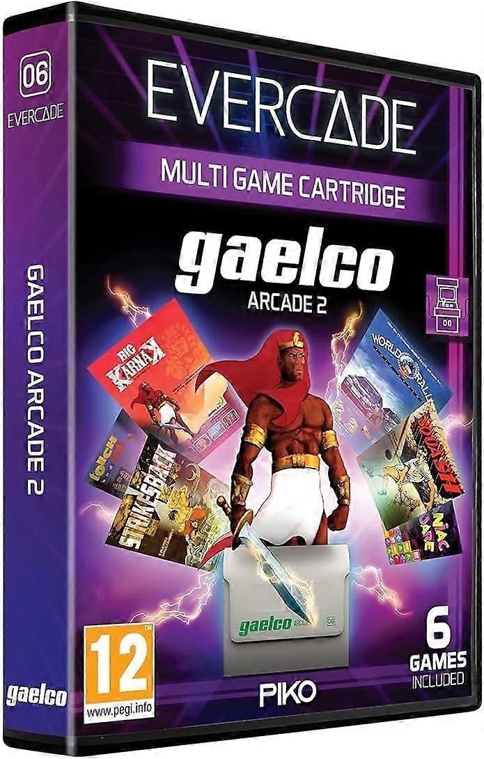 Evercade Gaelco (Piko) Arcade Crt2 CEA Game