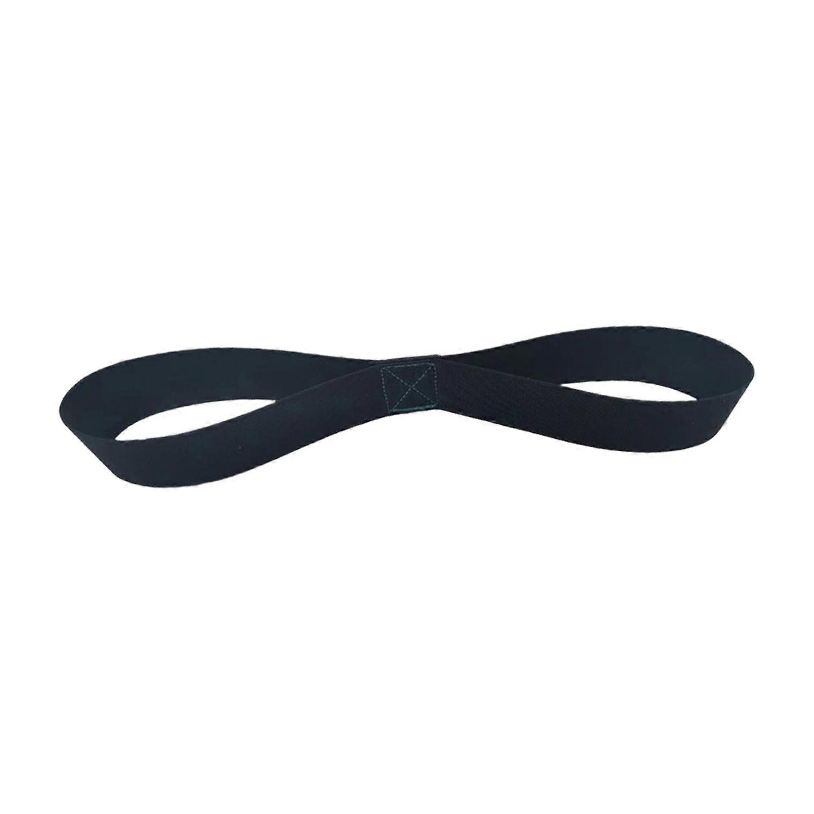 Correcting Arm Band Alignment Practice Golf Swing Trainer Band for Beginners Black