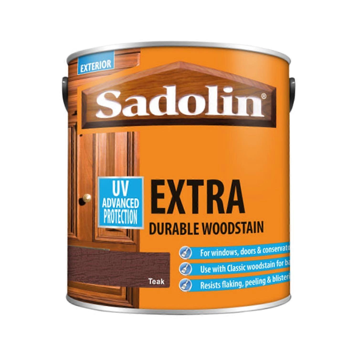 Extra Durable Woodstain Teak 2.5 litre
