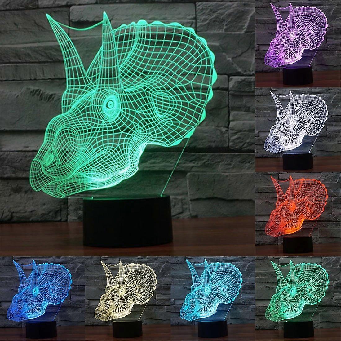 7-Colors 3D Acrylic LED Night Light