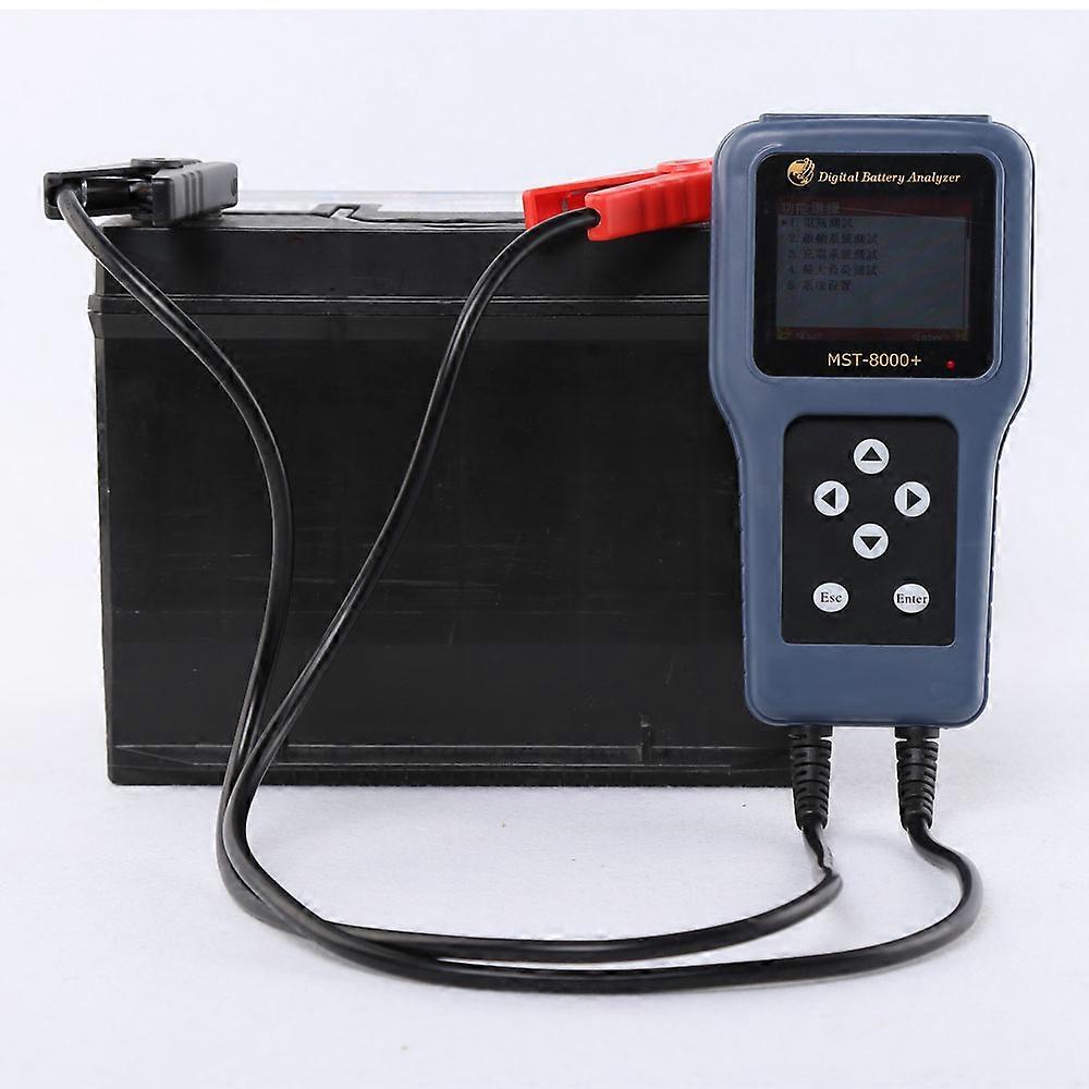 Car Battery Tester 12V & 24V MST-8000+ Thai Language Auto Electric Charge System Tester Tool Automobile Accessory