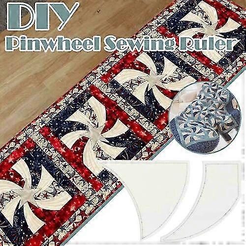 Tablecloth Braided Twisted Pinwheel Template Diy Handmade Sewing Ruler Multipurpose Sewing Pattern
