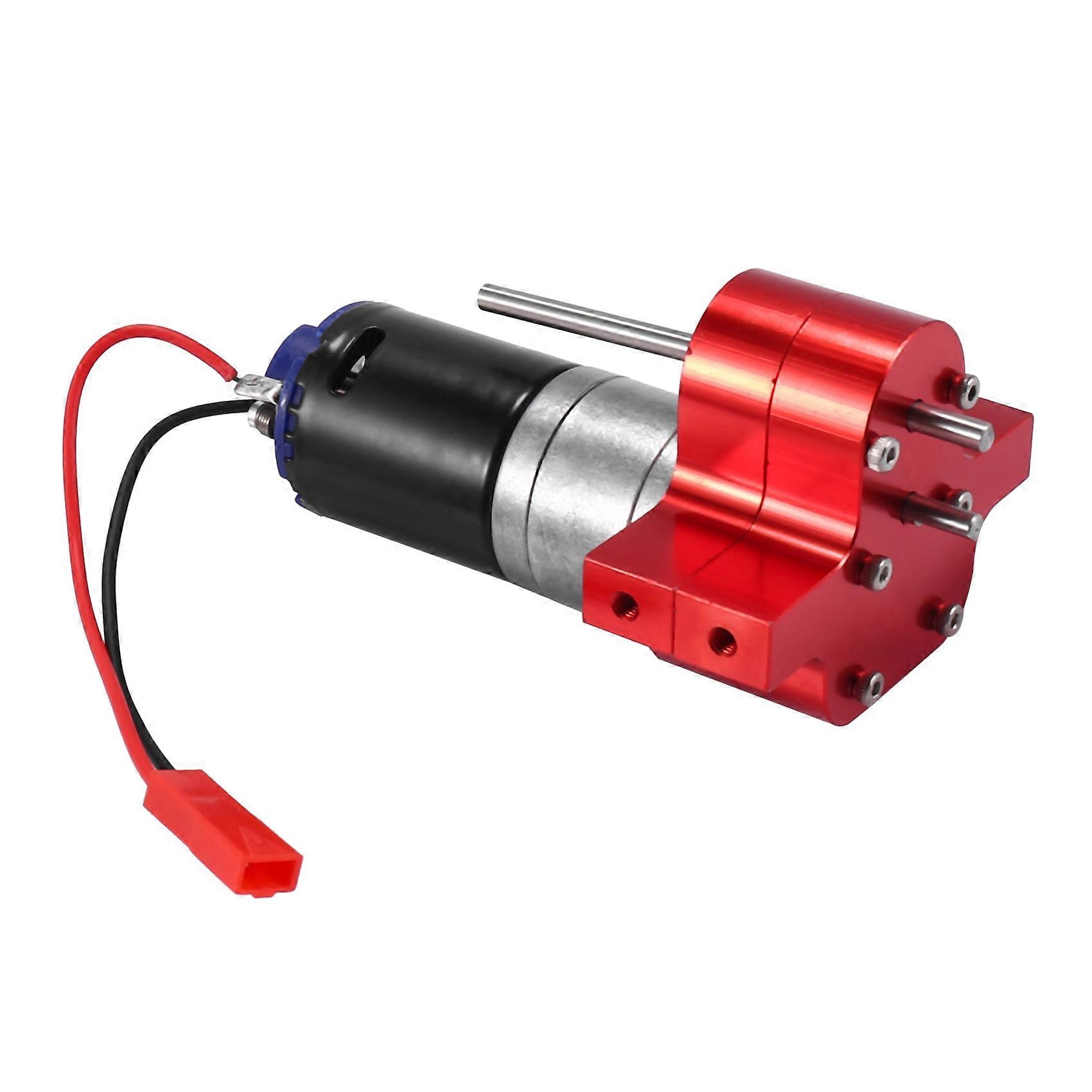 Metal 370 Motor Gearbox for C14 C24 B24 B36 MN D90 D99 MN99S RC Car Upgrade Parts,Red