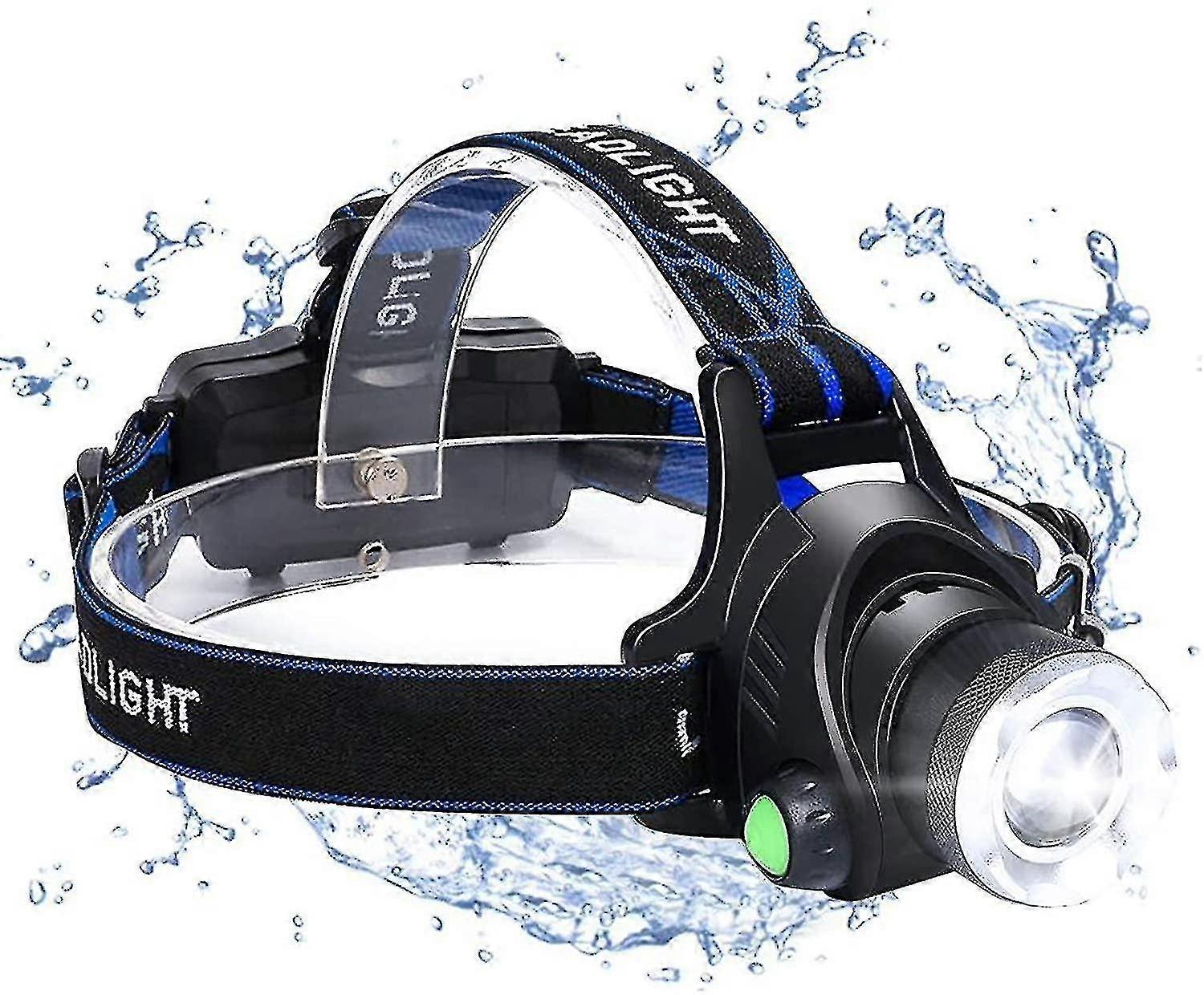 Led Headlamp, Usb Rechargeable Single Head Headlight, Ip64 Waterproof