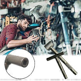 Motorcycle Engine Valve Screw Clearance Adjusting Wrench Square Hexagon Hole 8/9/10mm Adjusting T Spanner Repair Tool
