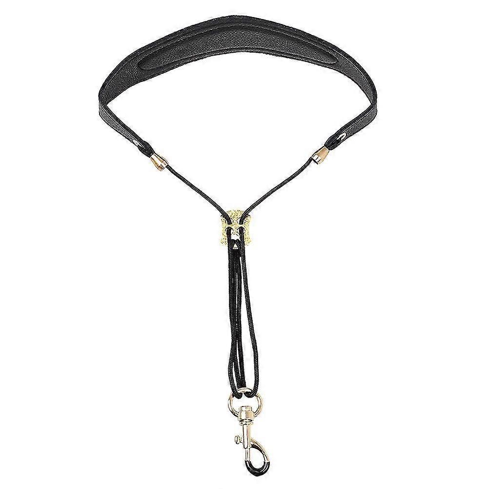 Saxophone Neck Strap Adjustable Sax Strap Instruments Tool With Metal Hook