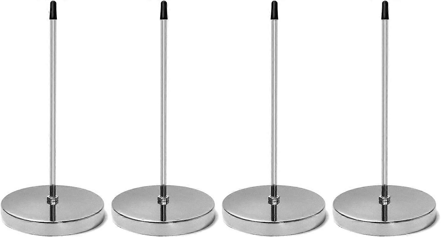 4 Pcs Desk Receipt Holder, Spike Stick Receipts Check Bill Fork Restaurant Check Spindle