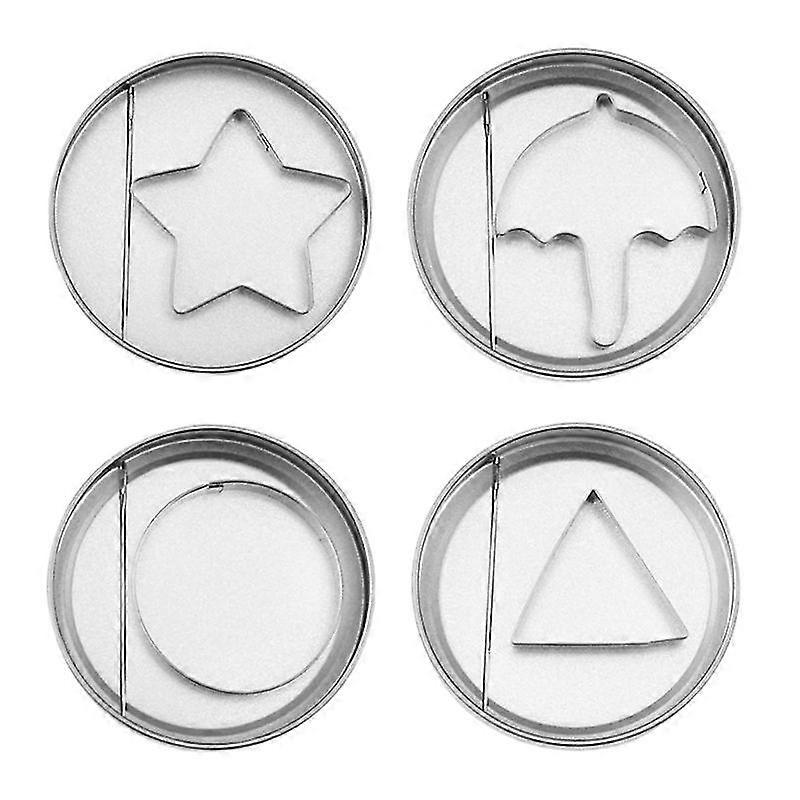 Versatile Cookie Cutter Set Stainless Steel Material Perfect for Baking Needs