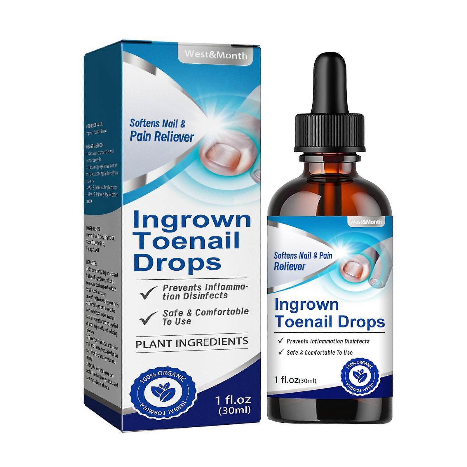 Bronntanais Shlintila Ingrown Toenail Drops Περιποίηση Νυχιών Και Θεραπείες 30Ml
