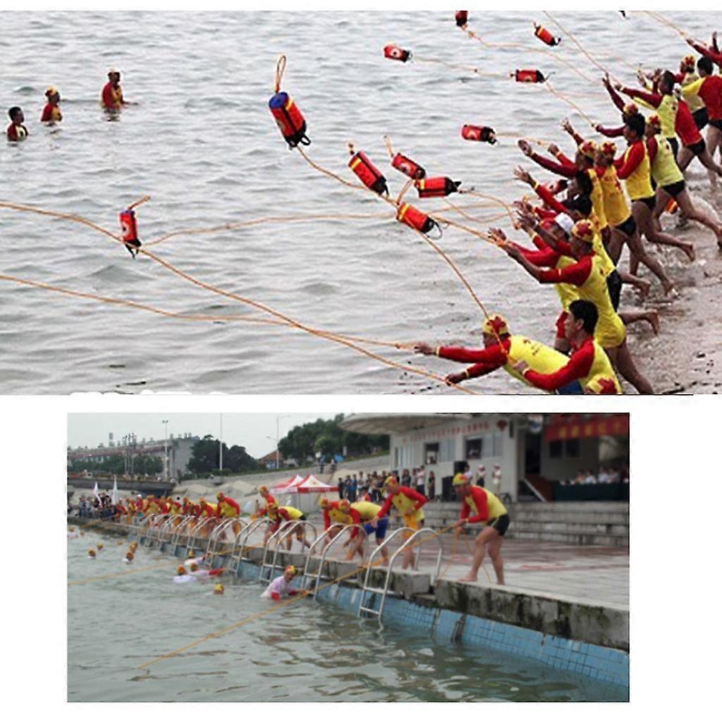 3x أكياس رمي السلامة التجديف عاكس رمي خط حبل خفيف الوزن - 52 قدما ، 69 قدما ، 102 قدما