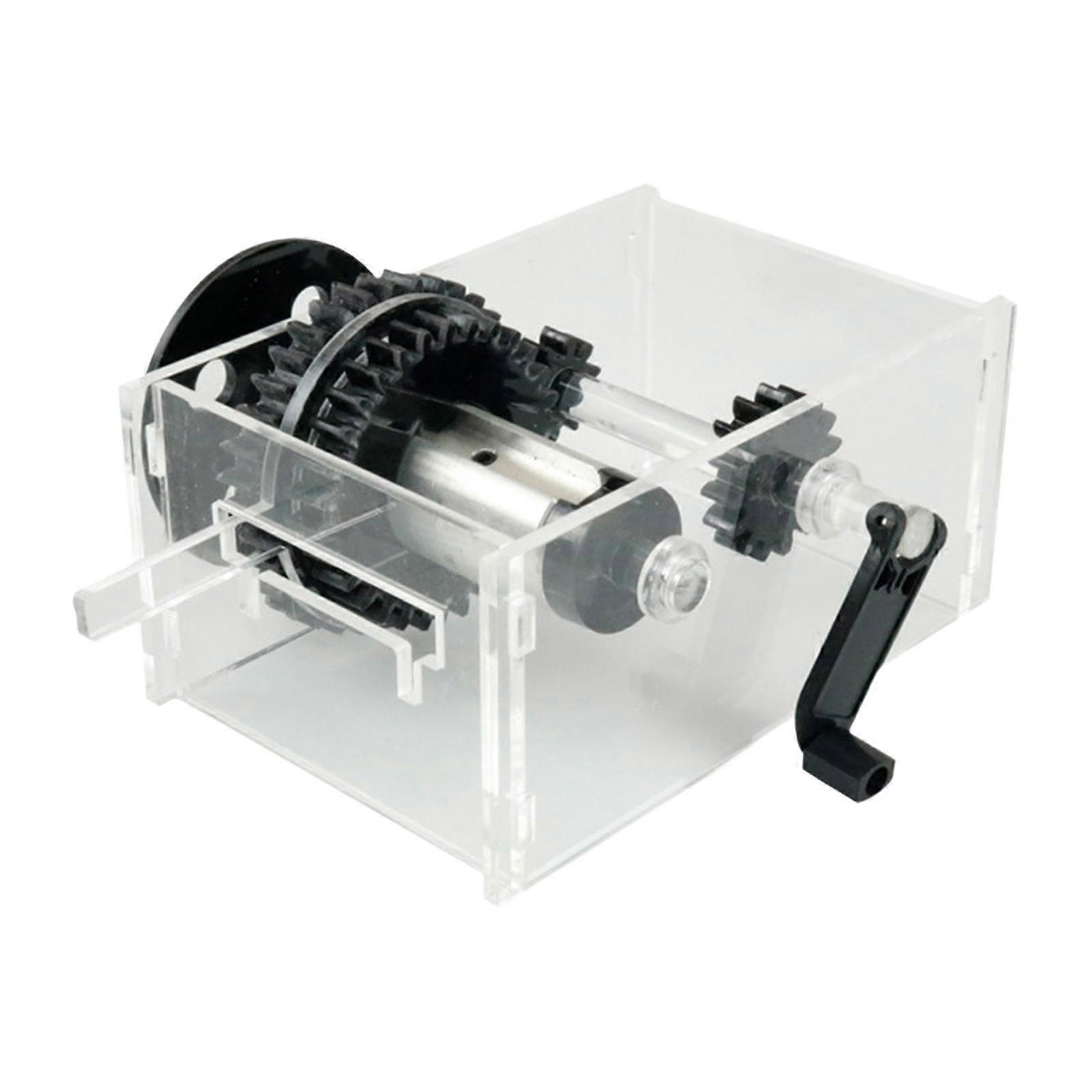 Transmission Gear Kits Developing Intelligent Lathe Toy DIY Physics Teaching