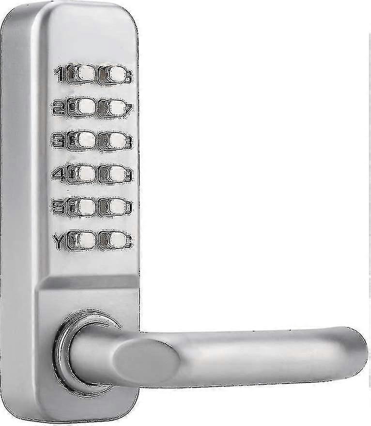 Waterproof Mechanical Code Lock1-11 Digit Code Combination Security Password Coded Lock Keyless Mechanical Combination Door Lock For Wooden Office D [
