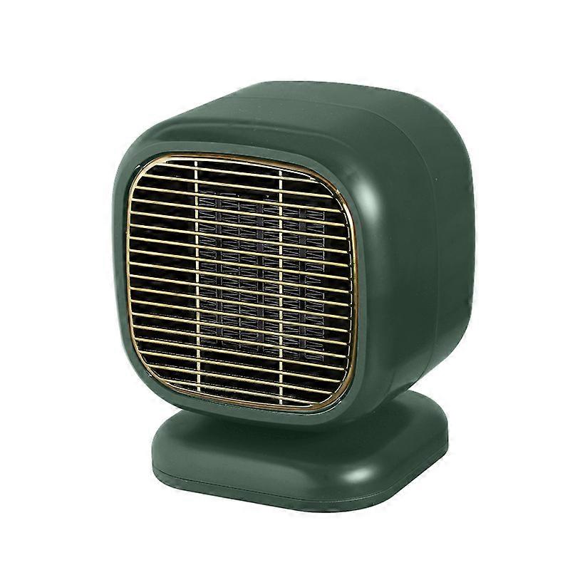 Dww-800w Chauffage lectrique portable Chauffage intrieur Chambre Ptc Chauffage en cramique Machine chauffante(vert)