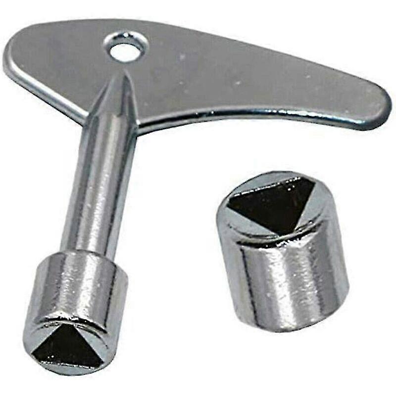 2 Pack 9mm Triangle Key With Triangle Key Switch For Emergency Gas Electric Lift