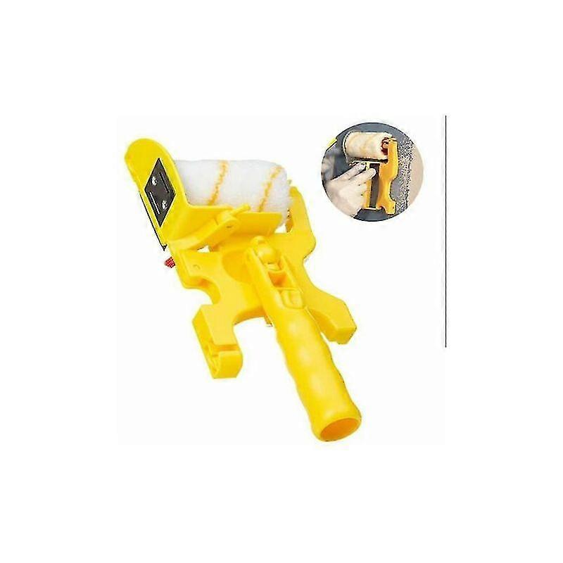 Clean Cut Edger Roller Brush, Edger with Spare Rollers, Brushes for Wall Ceilings WHWY