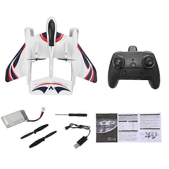 Amphibious Waterproof Gyro Stabilized EPP Foam Fixed-Wing Glider Aircraft Remote Control Aircraftwith LED Lights 2.4G Radio Control Remote Control Air