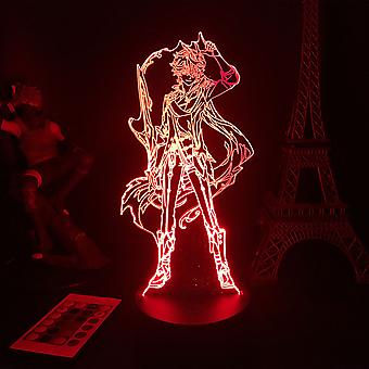 ゲーム原神インパクトタルタリヤ3DLEDナイトライトランプ | Fruugo NO