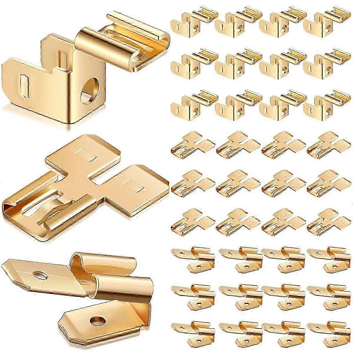 36 Pieces Of Electrical Spade Connectors For Professional Use, Diy Enthusiasts